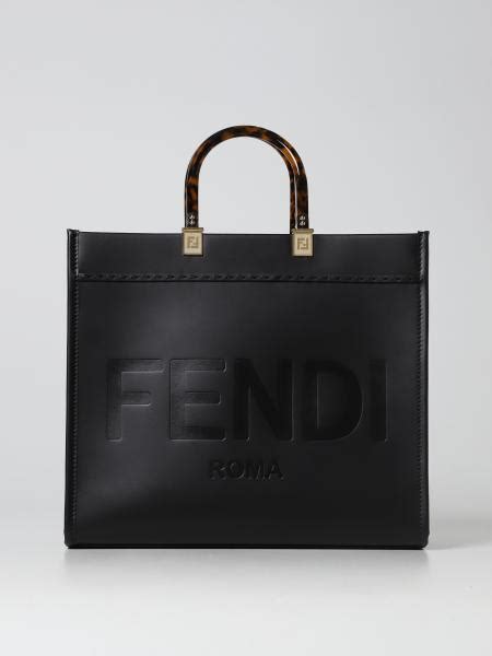 borsa fendi nera|Acquista Borse in Nero da Donna .